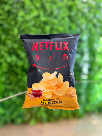 Netflix Chips Salt and Vinegar Flavor (korea)