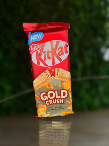 Limited Edition Kit Kat Golf Crush Caramel Crisp Flavor (Australia)