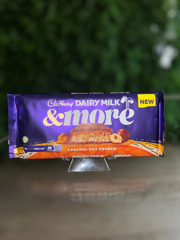 Cadbury Dairy S'more Caramel Nut Crunch Chocolate Bar Flavor (UK)