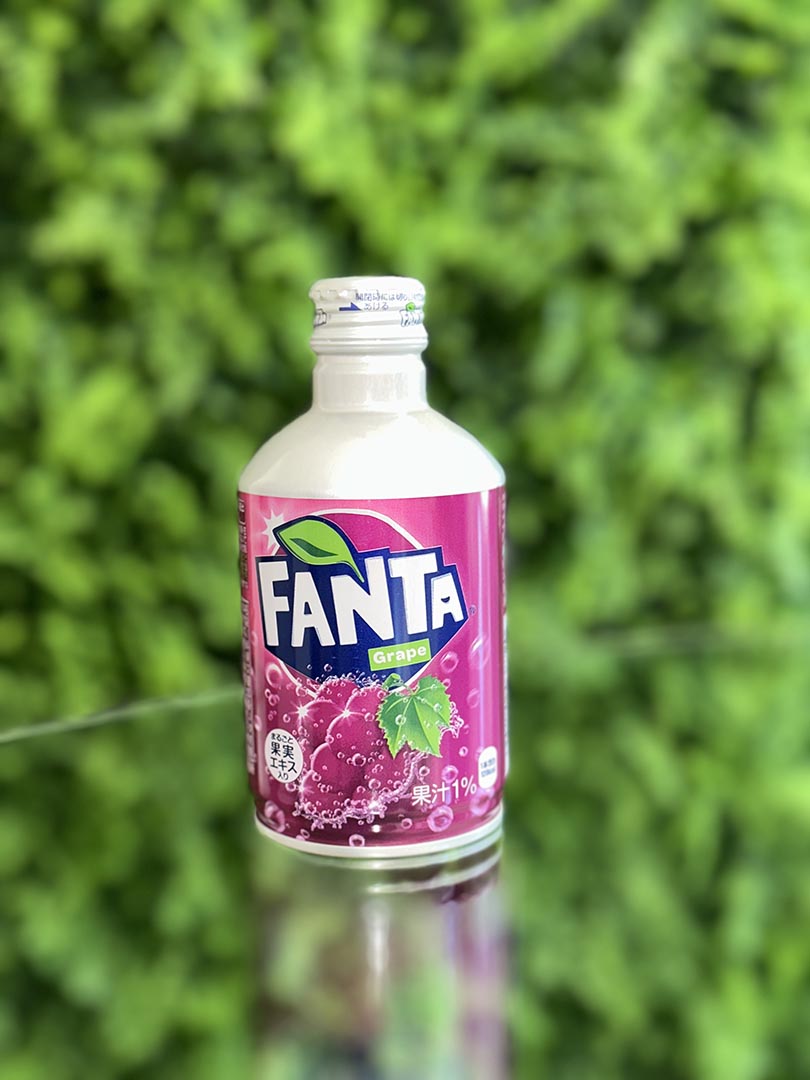 Fanta Grape (Japan) Metal Bottle 300ml – Junket Bites