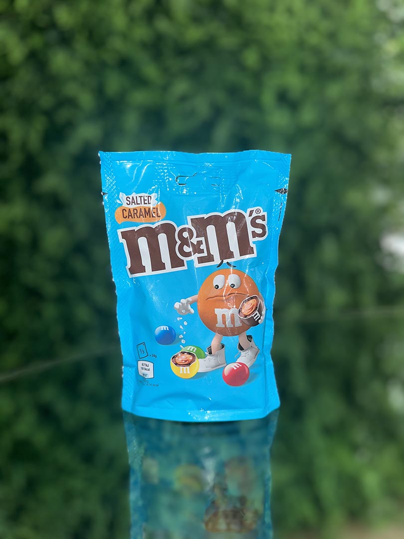 M&M's Salted Caramel Pouches Limited Edition Flavour 176 g (6.2  oz)