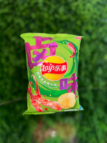 Lay's Hot and Spicy Braised Duck Tongue Flavor (China)