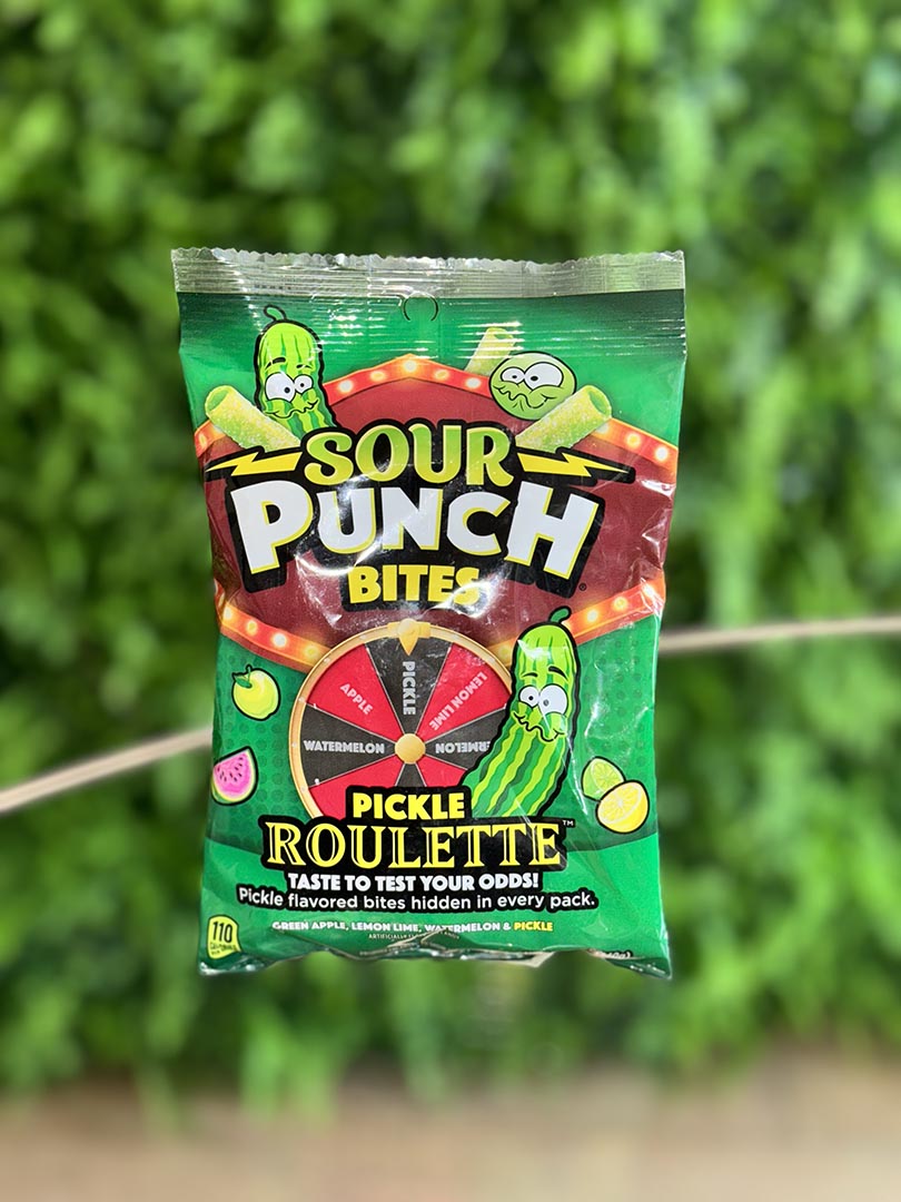 Sour Punch Bites Pickle Roulette – BussinSnacks