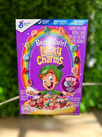 Limited Edition Lucky Charms Berry Swirl Flavor