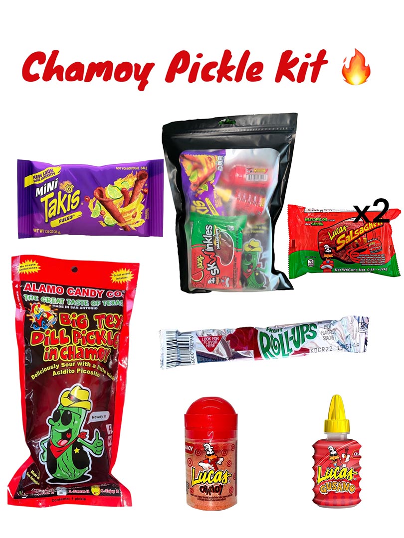 OG Chamoy Pickle Kit - Rustito's Dulces