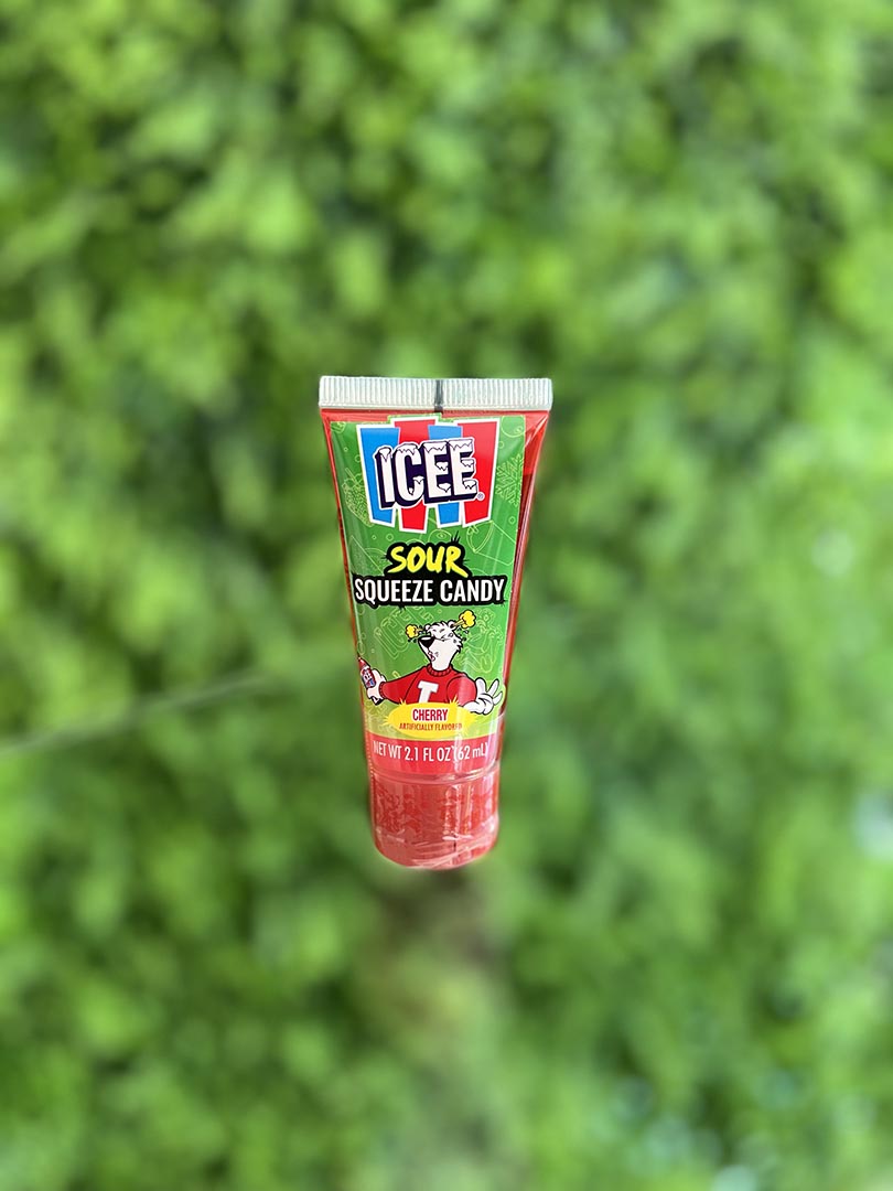 Icee Sour Squeeze Candies Cherry Flavor Bussinsnacks 7845