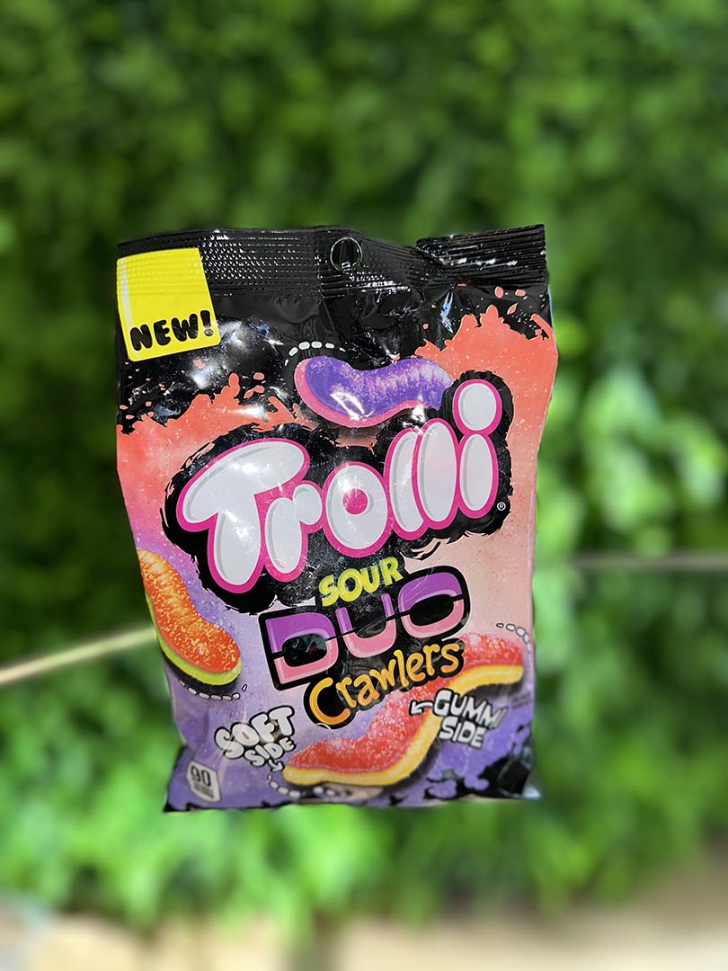 Trolli Sour Duo Crawler Gummy Inside
