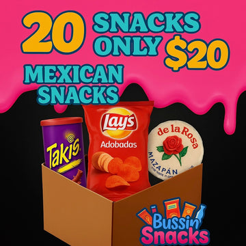20 for $20 Mexican Snack Variety Box