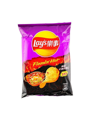 Lays Korean Spicy Ramen Flavor Chips (China)
