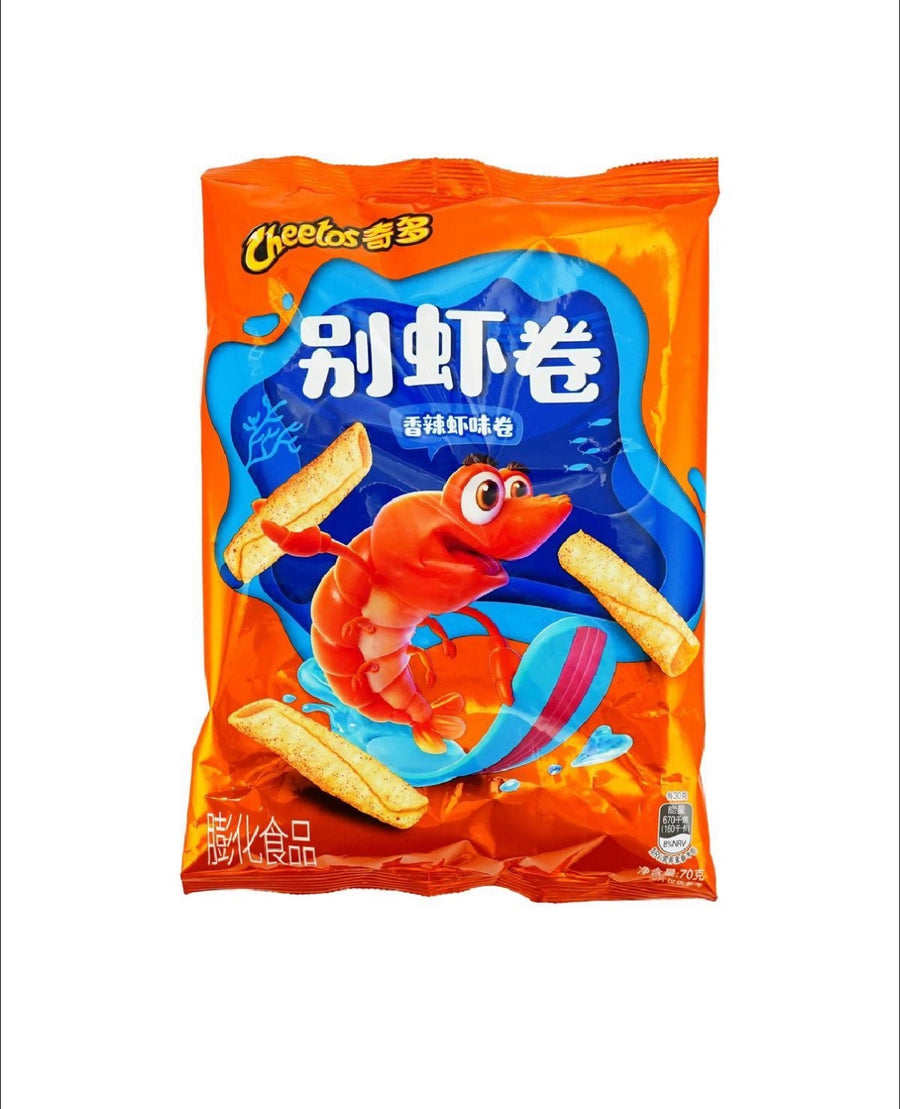 Cheetos Shrimp Flavor Rolled Chips (China)