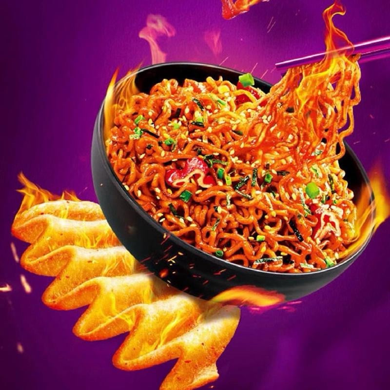 Lays Wavy Spicy Noodle Ramen Flavor -1 Bag 2.47 oz From China