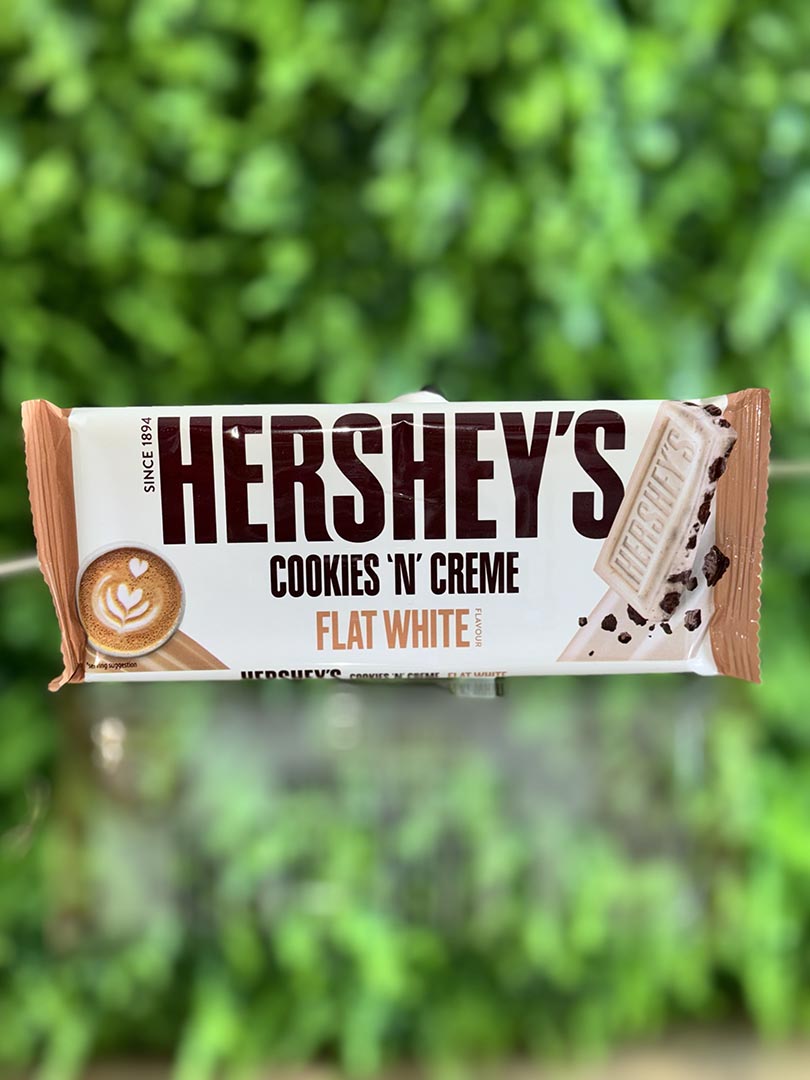 Hershey Cookies n Creme Flat White Coffee Flavor (UK)