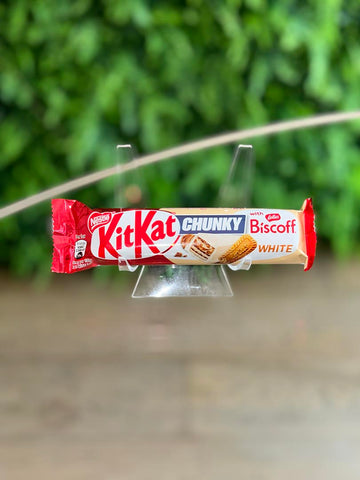 Kit Kat Chunky w/ Biscoff Cookie White (Ireland)