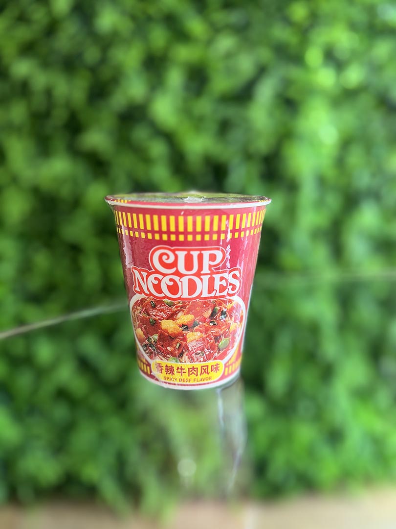 Cup Noodles Spicy Beef Flavor (China)