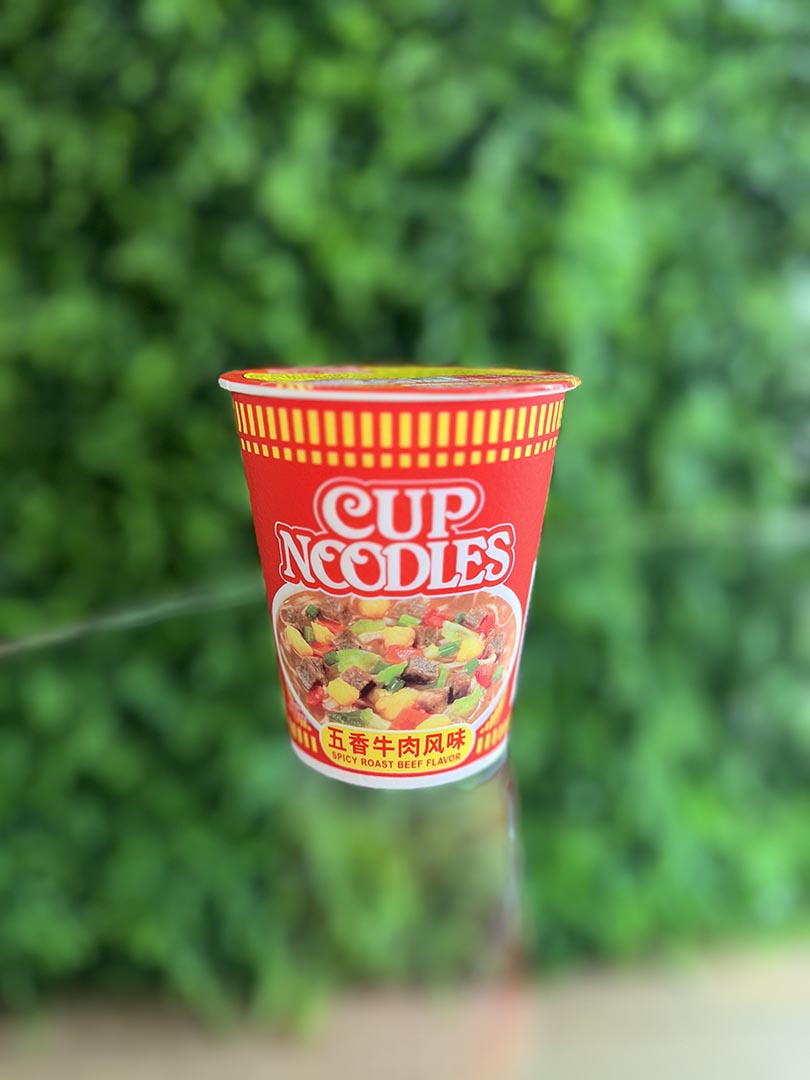 Cup Noodles Spicy Roast Beef Flavor (China)