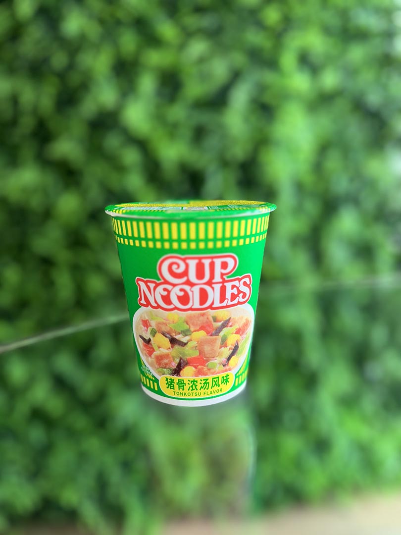 Cup Noodles Tonkotsu Flavor (China)