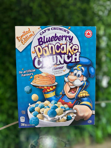 Limited Edition Captain Crunch Blueberry Pancake Crunch Flavor (Canada)