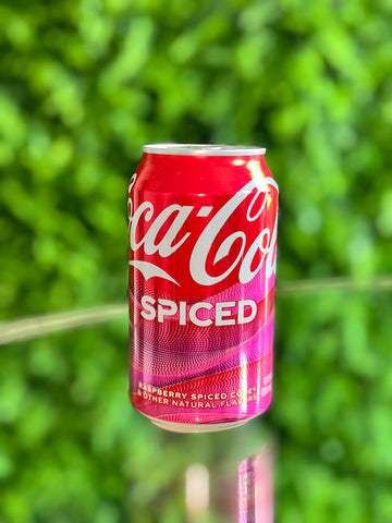 Limited Time Coca Cola Raspberry Spiced flavored