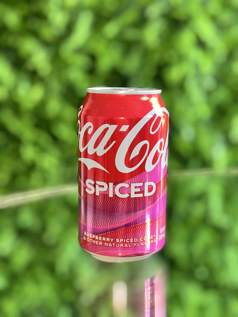 Limited Time Coca Cola Raspberry Spiced flavored