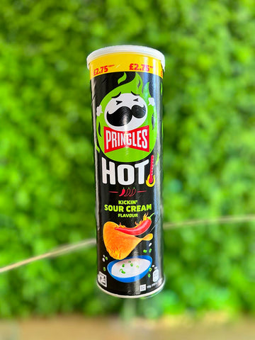 Pringles Hot Kickin Sour Cream Flavor (UK)