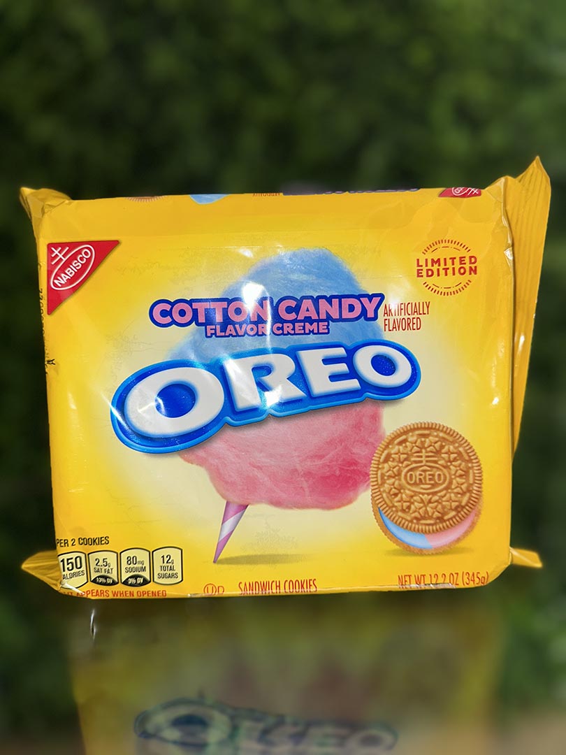 Limited Edition Oreo Cotton Candy Flavor