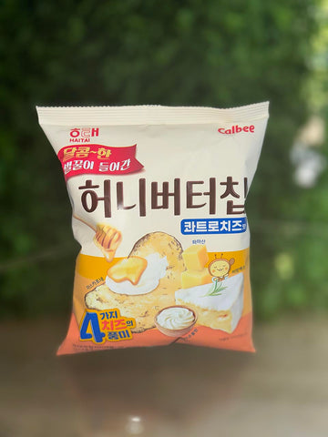 Honey Butter Chips Quattro Cheese Flavor (Korea)