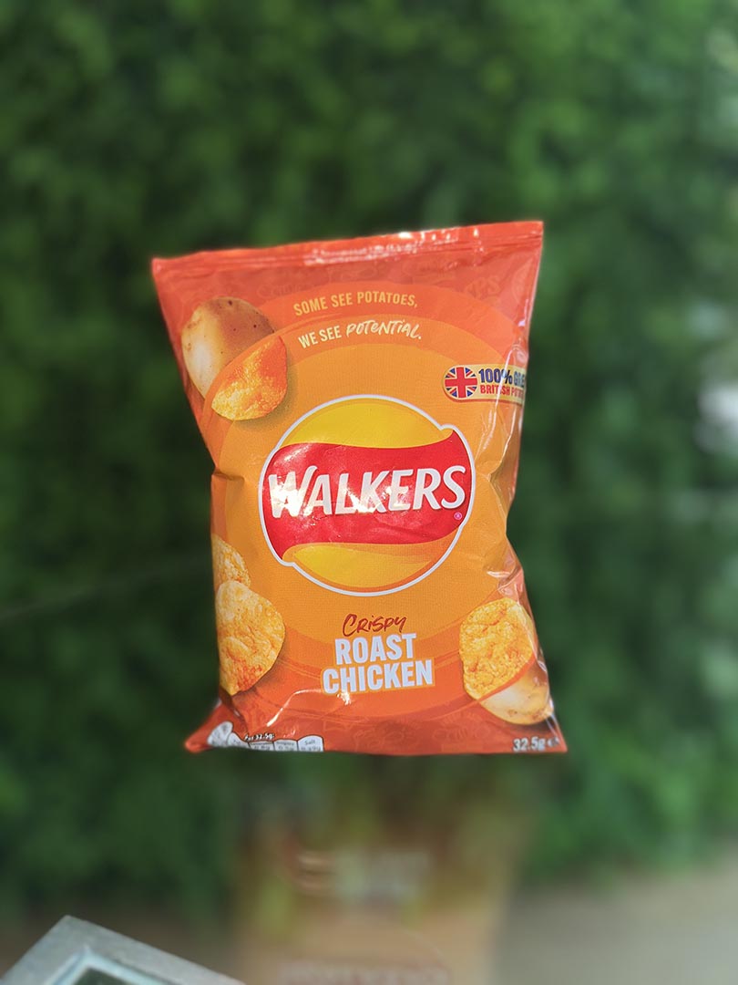 Walker Crispy Roast Chicken Flavor (UK)