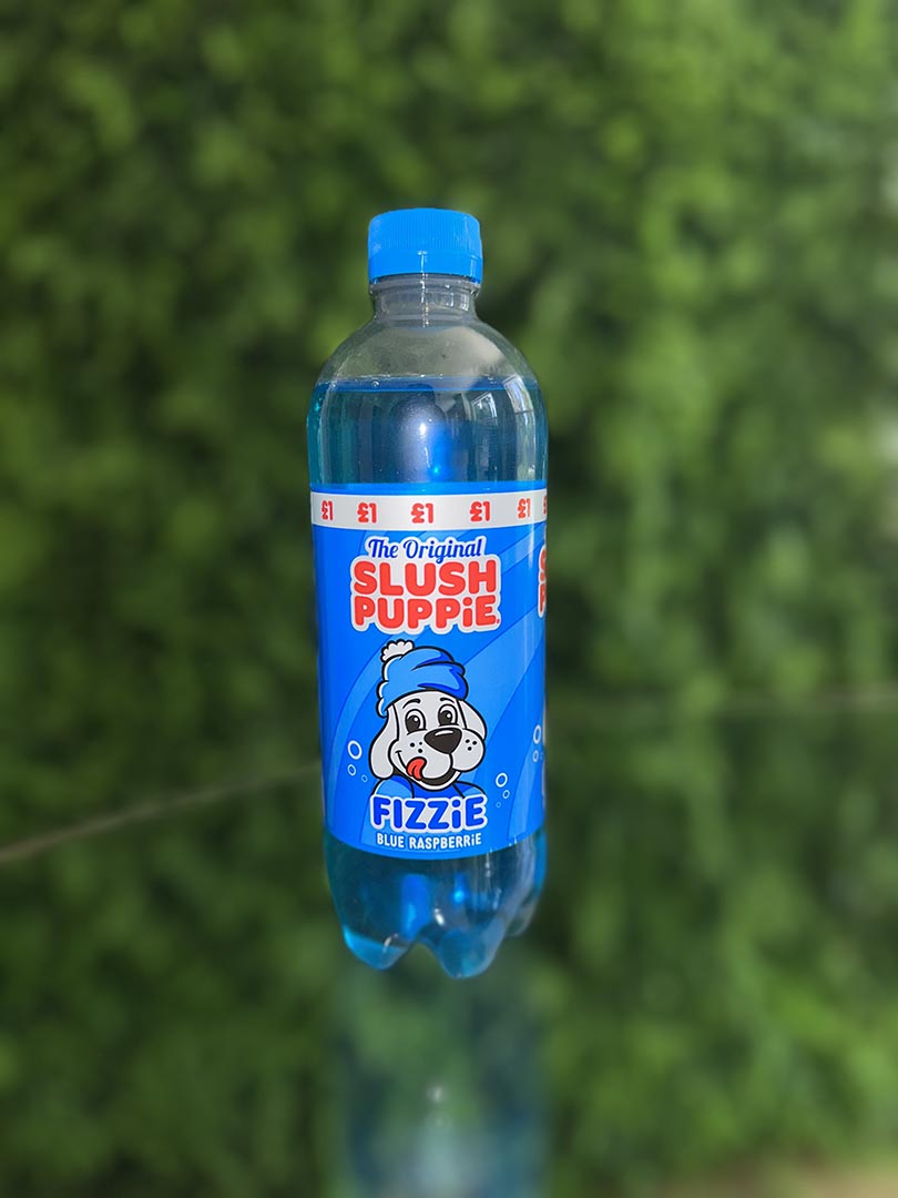 The Original Slush Puppie Soda Flizzie Blue Raspberry (UK)