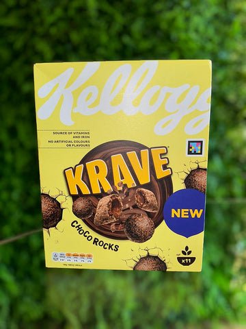 Limited Edition Kellogg's Krave Chocó Rocks Flavor (UK)