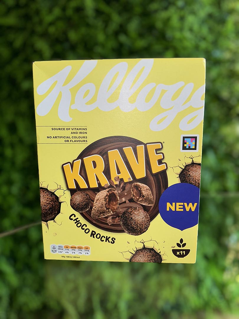 Limited Edition Kellogg's Krave Chocó Rocks Flavor (UK)