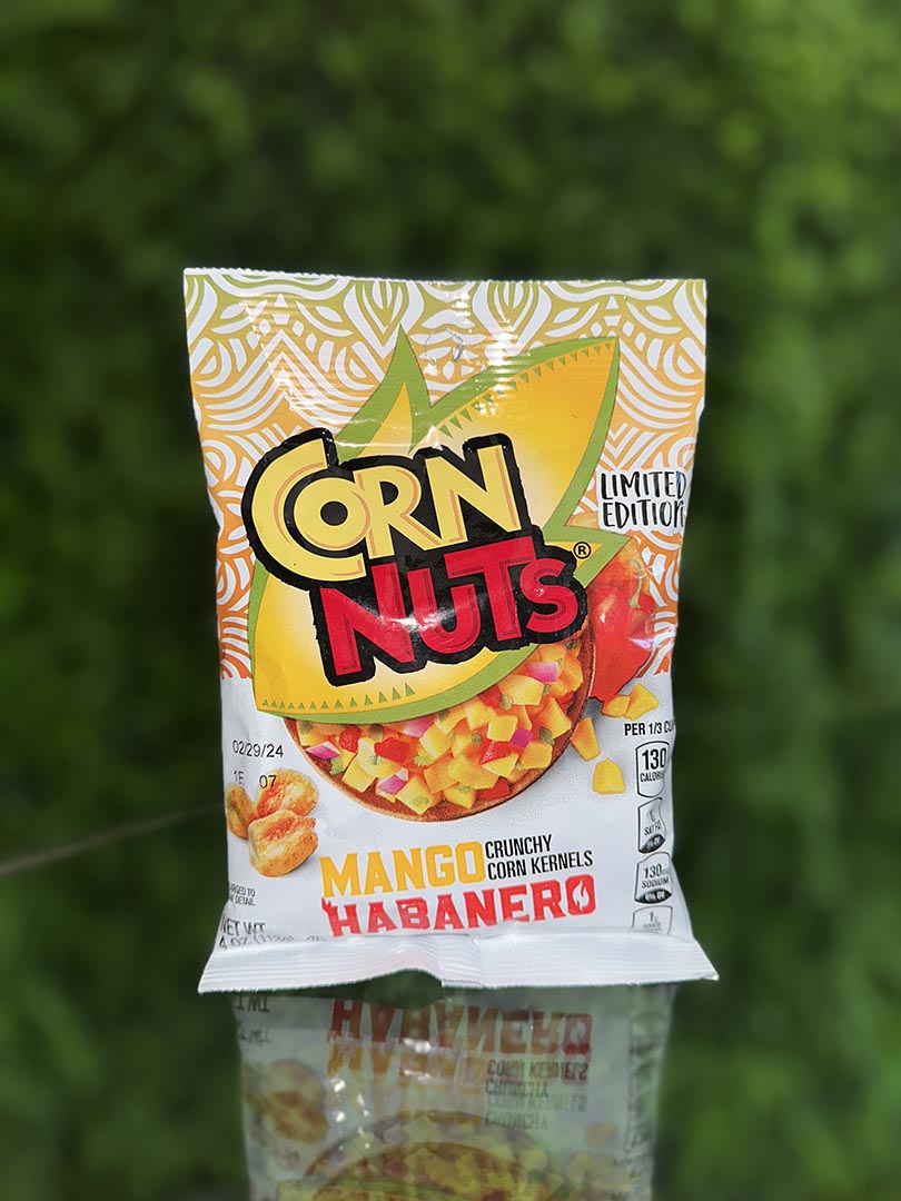 Limited Edition Corn Nuts Mango Habanero Flavor