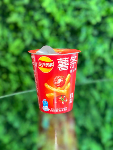 Lay's Potato Sticks Tomato Sauce Flavor( Cup) (China)