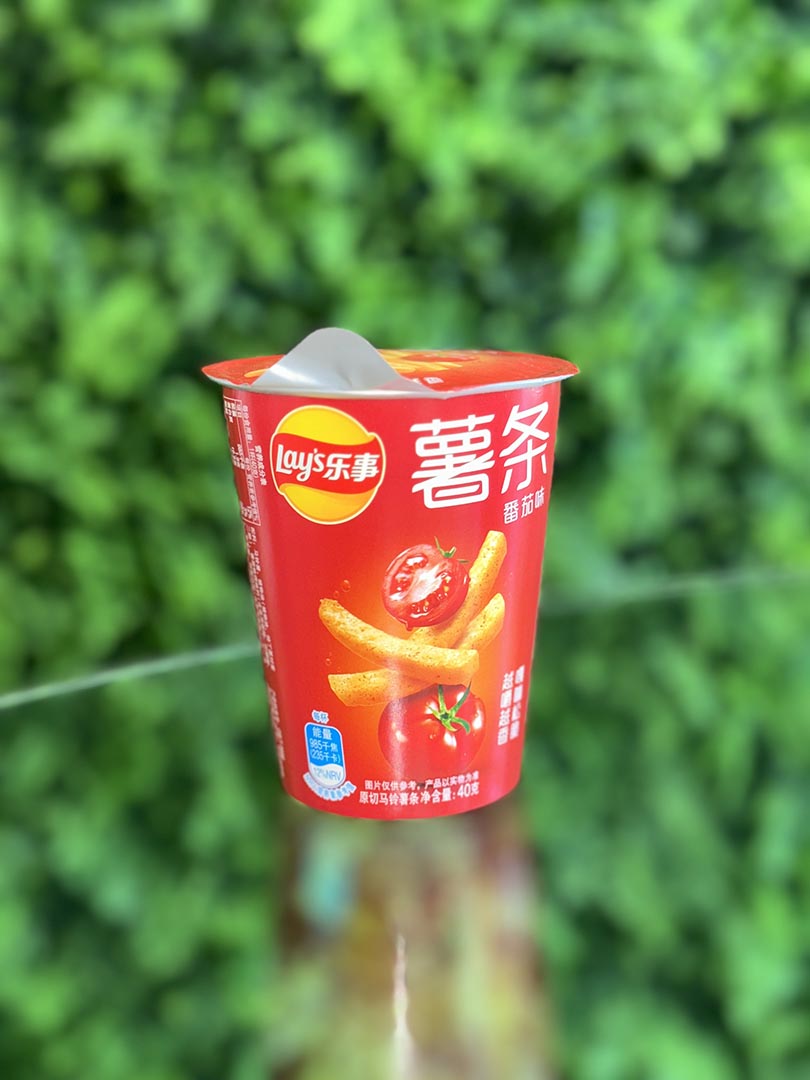 Lay's Potato Sticks Tomato Sauce Flavor( Cup) (China)