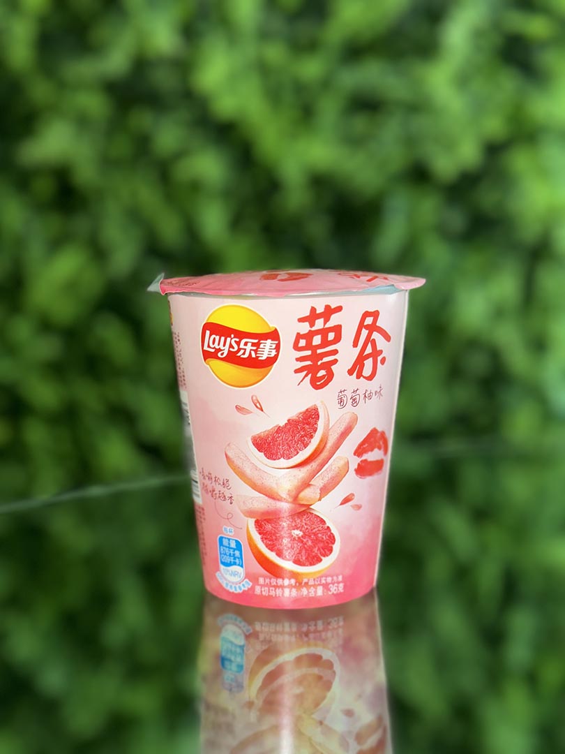 Lay's Potato Sticks Grapefruit Flavor ( Cup) (China)