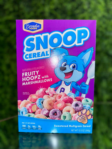 Snoop Dog Cereal Fruity Hoopz w/ Marshmallow