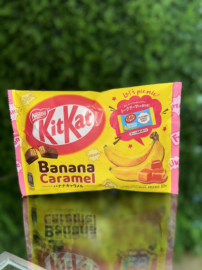 Kit Kat Banana Caramel Flavor (Japan)