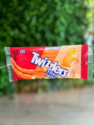 Twizzlers Filled Twists Orange Creme Pop Flavor