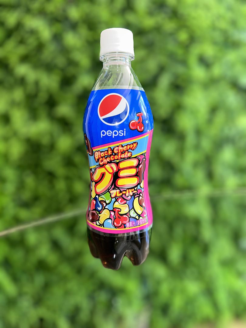 Pepsi Black Cherry Chocolate Gummy Flavor (Japan)