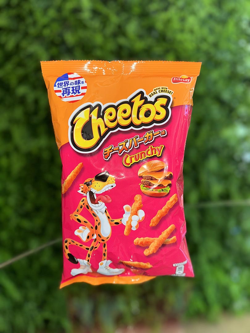 Cheetos Cheeseburger Flavor (Japan)
