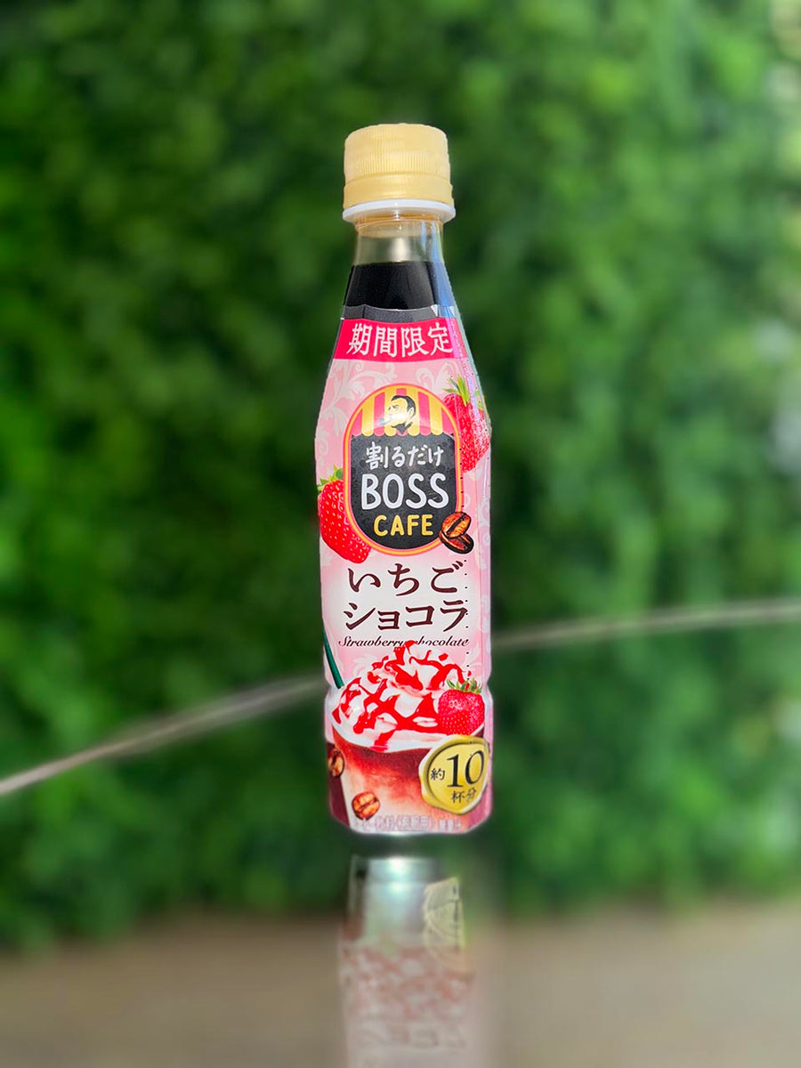 Limited Edition Boss Cafe Strawberry Chocolate Flavor (Japan)