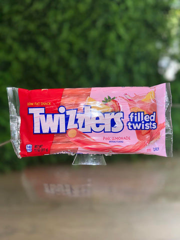 Twizzlers Filled Twists Pink Lemonade Flavor