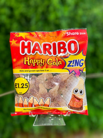 Haribo Happy Cola Zing Flavor (UK)