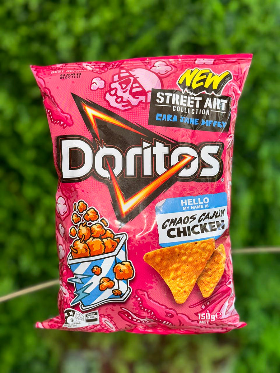 Doritos Street Art Collection Chaos Cajun Chicken Flavor (Australia)