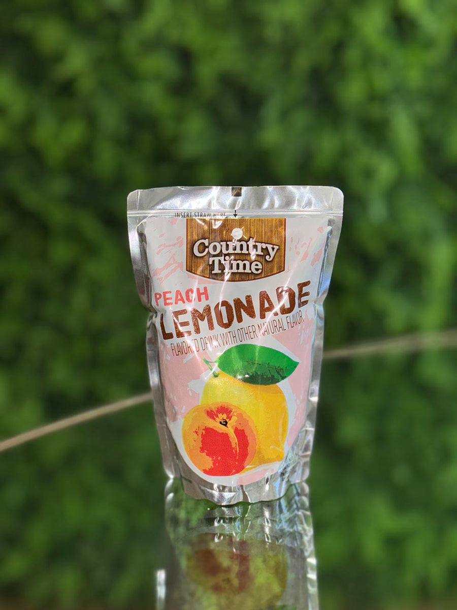 Country Time Peach  Lemonade Flavor