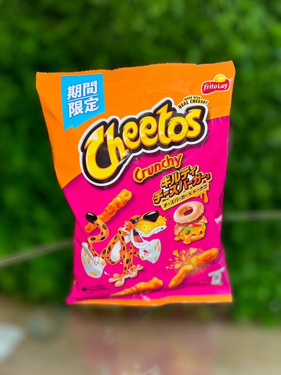 Cheetos Rare Glazed Donut Cheese Burger Flavor (Japan)