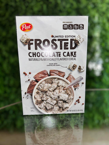 Limited Edition Frosted Chocolate Cake cereal