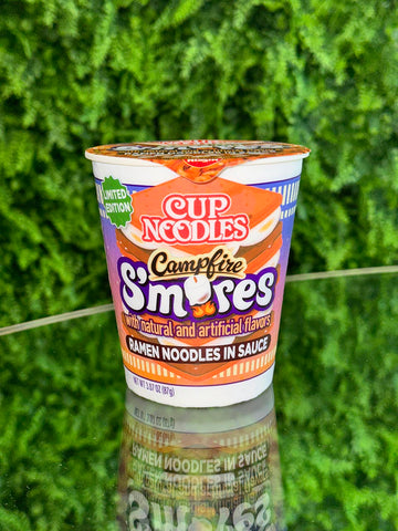 Limited Edition Cup Noodles Campfire Smores Flavor