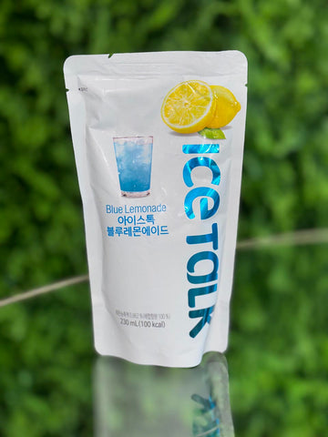 Ice Talk Pouch Drink Blue Lemonade Flavor (Korea)