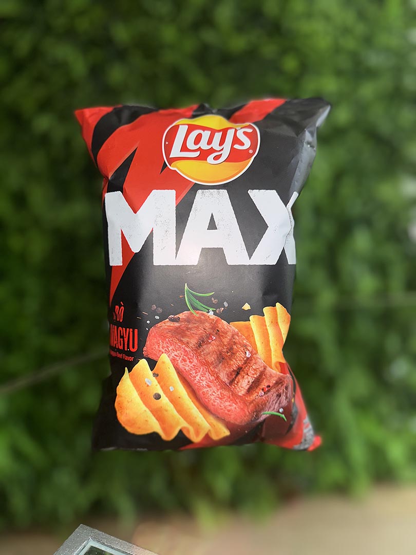 Lay's Max Wagyu Beef Flavor (Large Bag) (Vietnam)