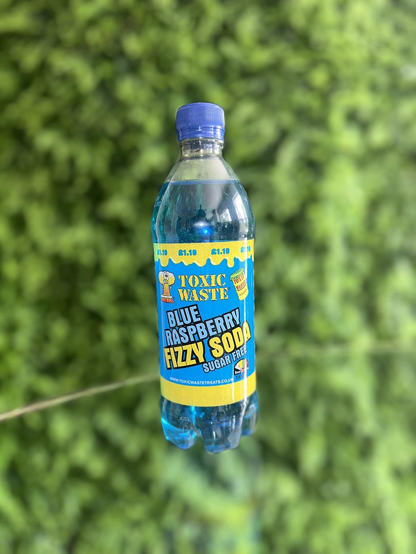 Toxic Waste Blue Raspberry Fizzy Soda(UK)
